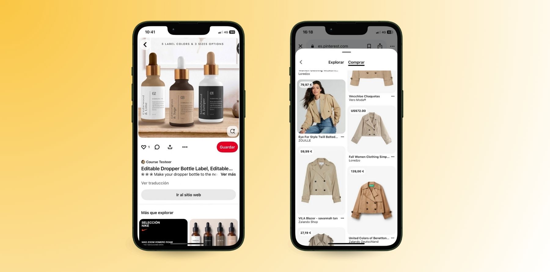 Sitio Web Pinterest