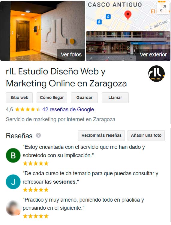 Reputación en Google